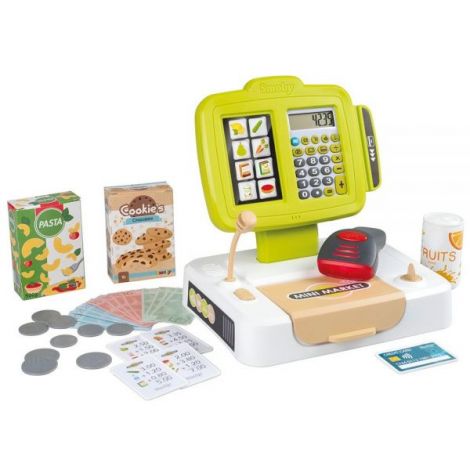 Jucarie Smoby Casa de marcat Small Cash Register verde - imagine 8